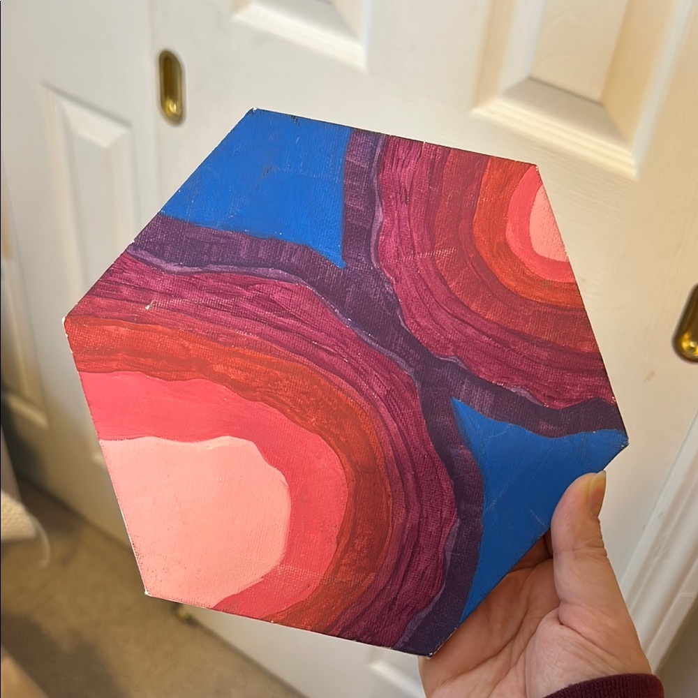 Abstract Geometric Art Piece